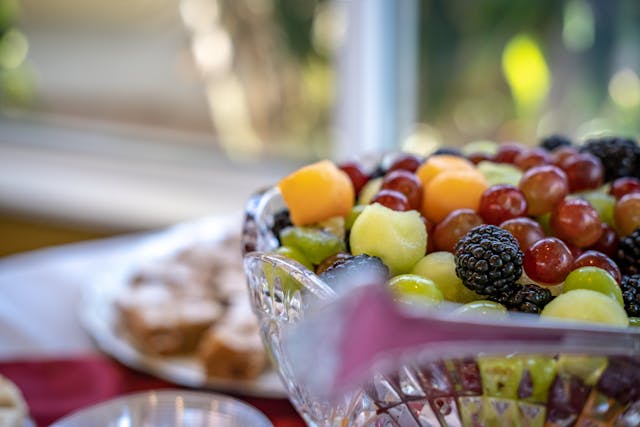 Healthy food Bowl of fruit