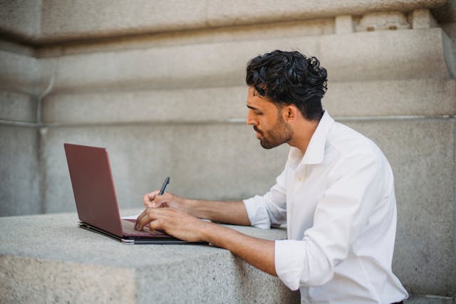 Cognitive and Mental Clarity Man working